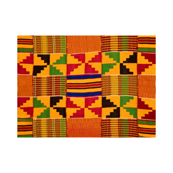 Kente Cloth (Traditional Woven Fabric)